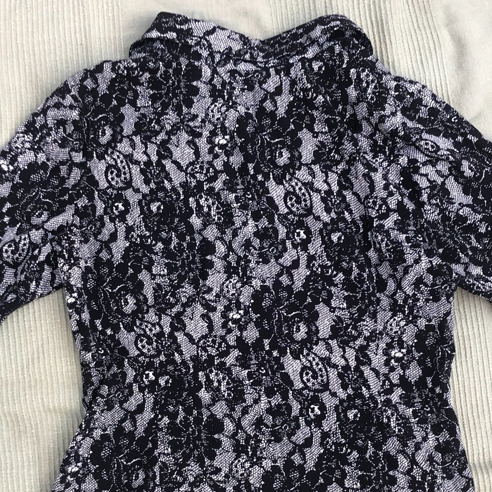 Patterned Button Up - Picture 3 of 3